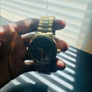 Sutton gold painted watch